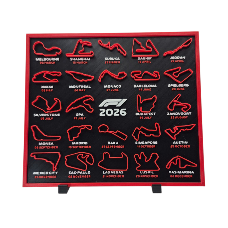 Calendario F1 del año 2026