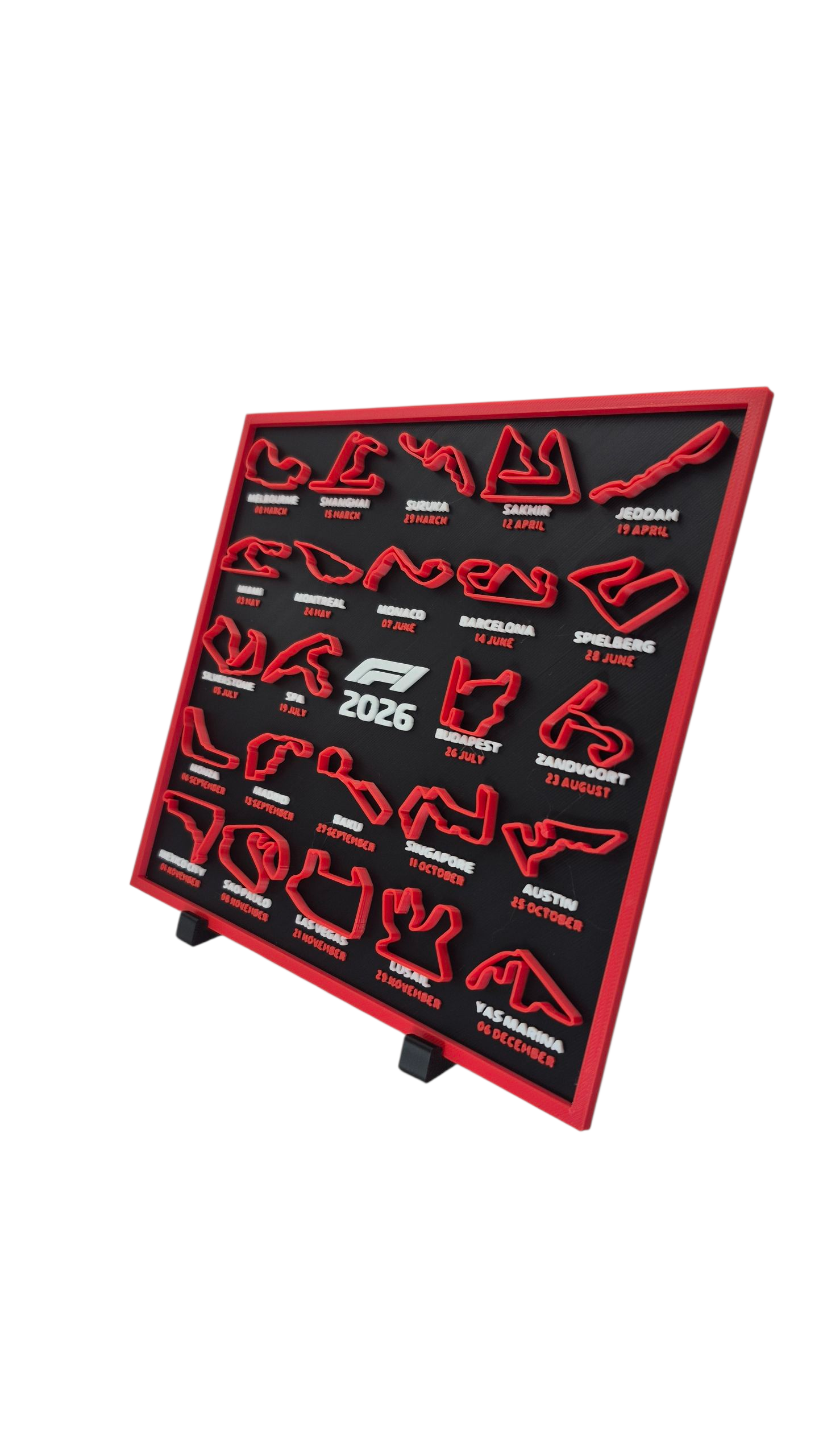 Calendario F1 del año 2026