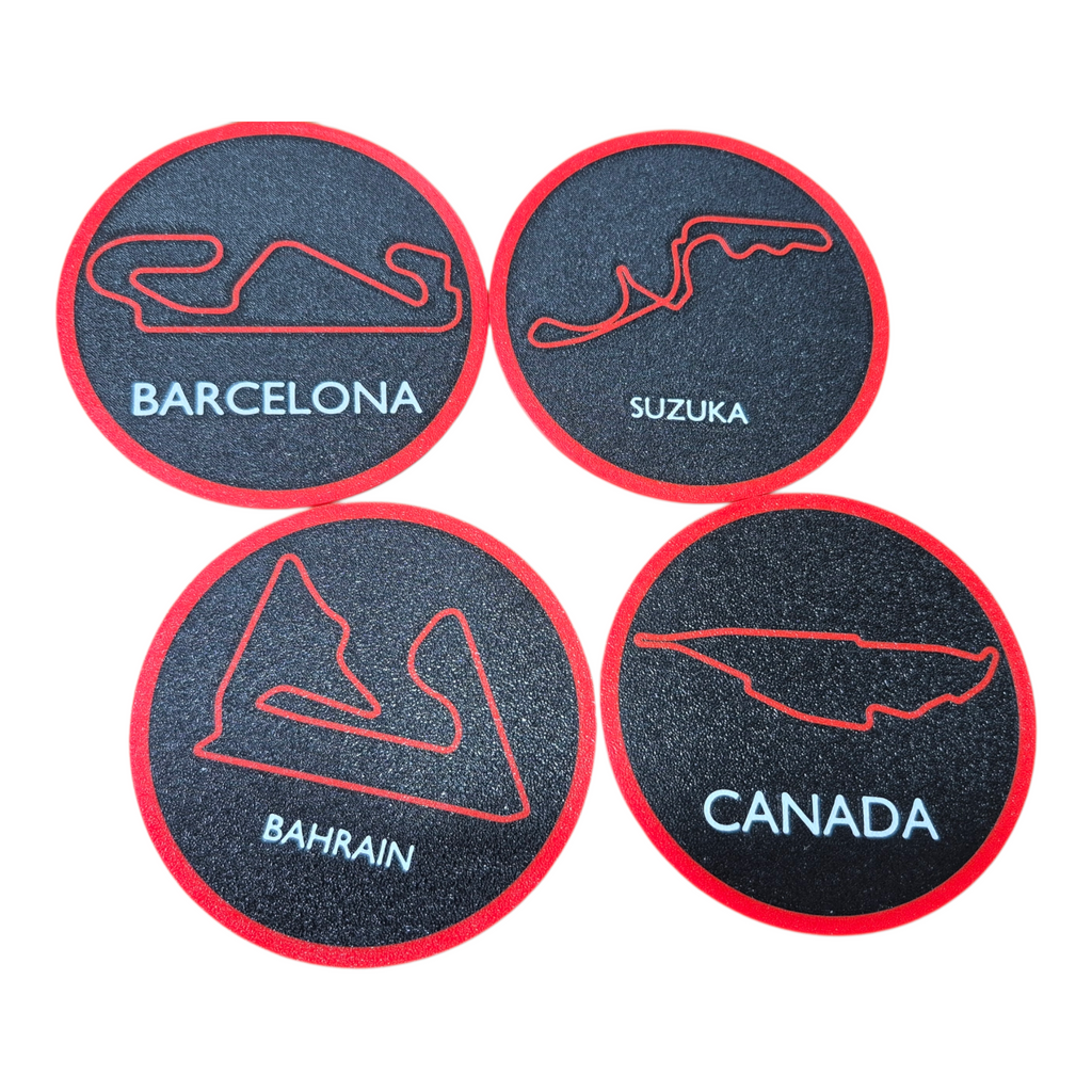 Pack 6 Posavasos F1