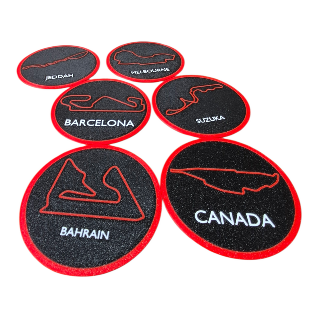 Pack 6 Posavasos F1